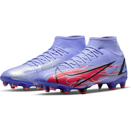 Nike Mercurial Superfly 8 Academy KM FG/MG violet