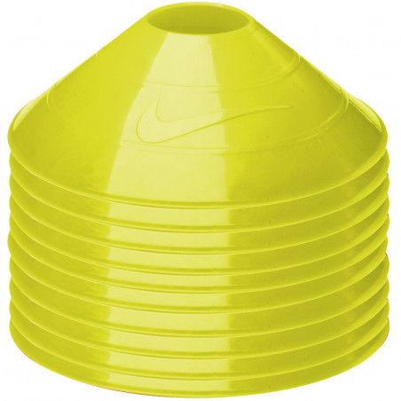 Pack 10 cônes Nike jaune