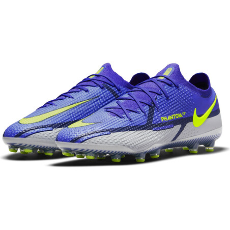 Nike Phantom GT2 Elite AG-Pro bleu jaune