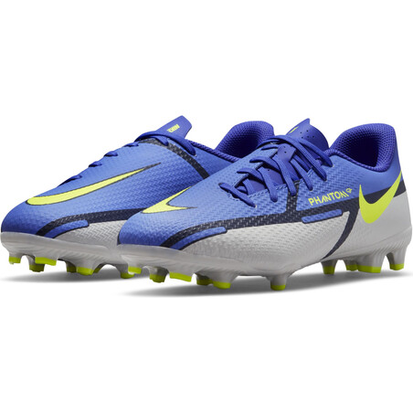 Nike Phantom GT2 junior Academy FG/MG bleu jaune