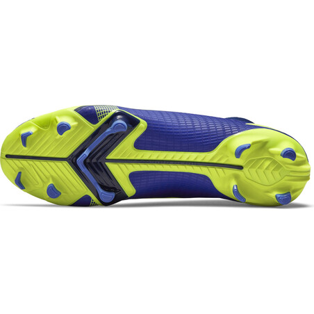 Nike Mercurial Superfly 8 Academy FG/MG bleu jaune
