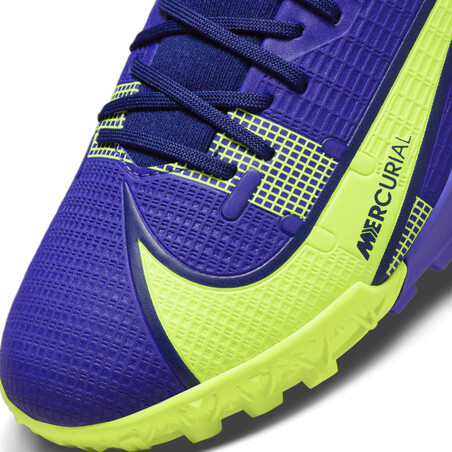 Nike Mercurial Superfly 8 Academy Turf bleu jaune