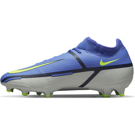 Nike Phantom GT2 montante Academy FG/MG bleu jaune