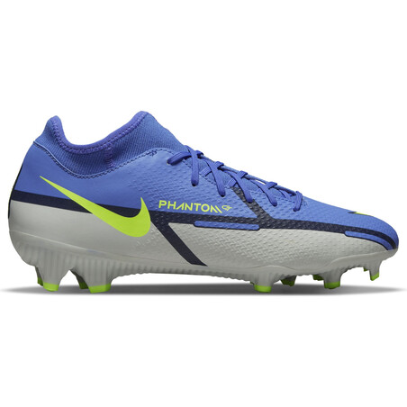 Nike Phantom GT2 montante Academy FG/MG bleu jaune