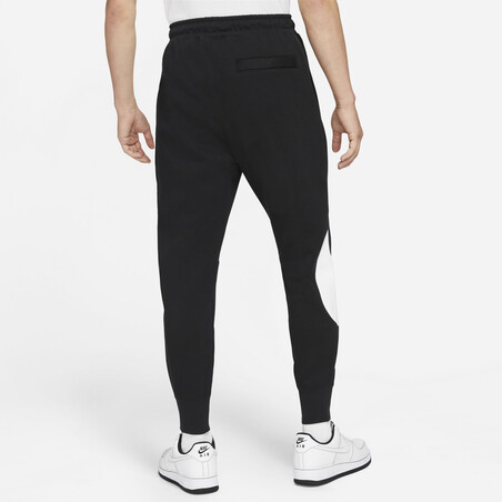 Pantalon survêtement Nike Tech Fleece noir blanc