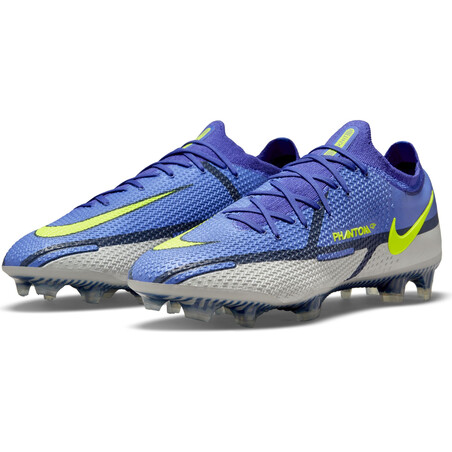 Nike Phantom GT2 Elite FG bleu jaune