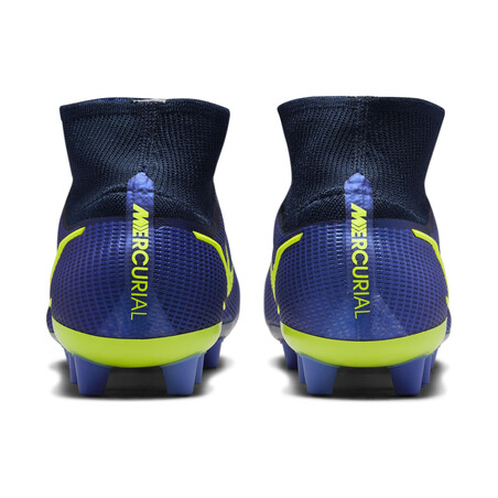 Nike Mercurial Superfly 8 Elite AG bleu jaune