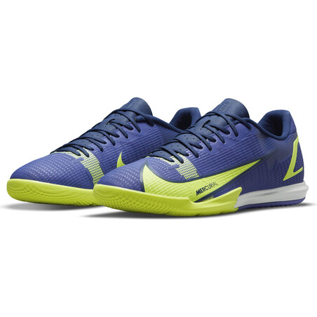 Nike Mercurial Vapor 14 Academy Indoor bleu jaune
