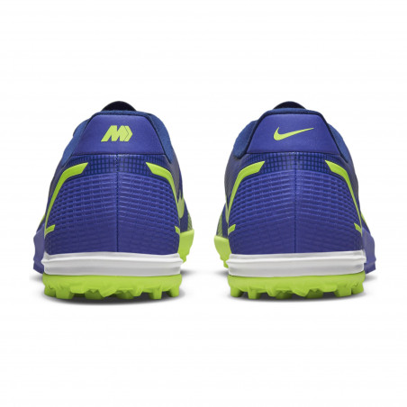 Nike Mercurial Vapor 14 Turf bleu jaune
