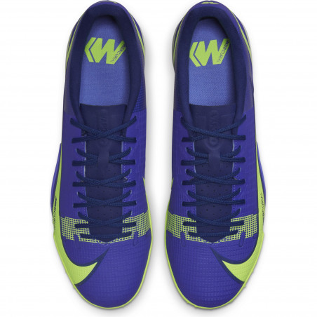 Nike Mercurial Vapor 14 Turf bleu jaune