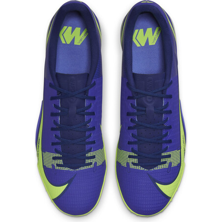 Nike Mercurial Vapor 14 Turf bleu jaune