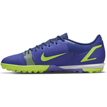 Nike Mercurial Vapor 14 Turf bleu jaune