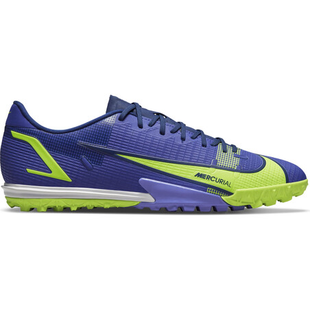 Nike Mercurial Vapor 14 Turf bleu jaune