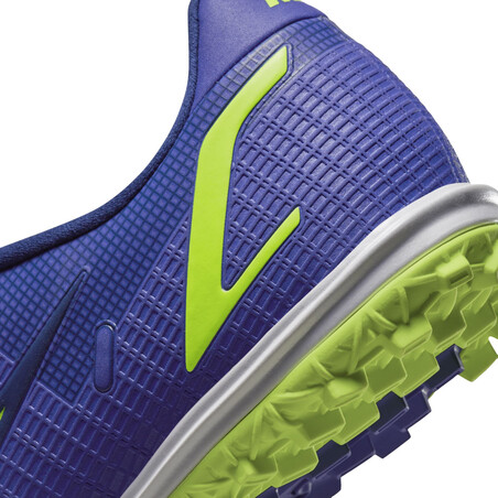 Nike Mercurial Vapor 14 Turf bleu jaune