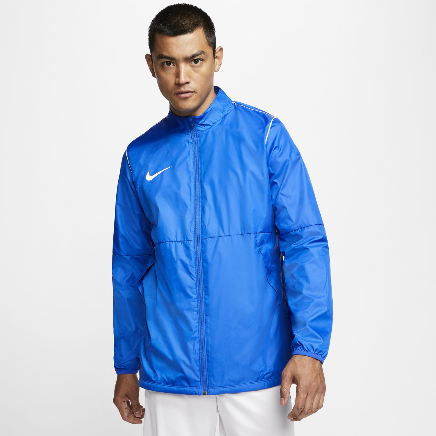 Nike Veste Running Coupe-Vent - Bleu/Bleu Foncé/Argenté