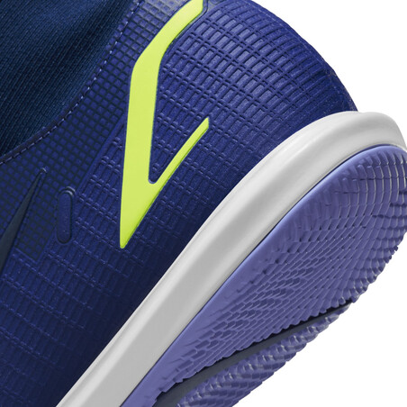 Nike Mercurial Superfly 8 Academy Indoor bleu jaune