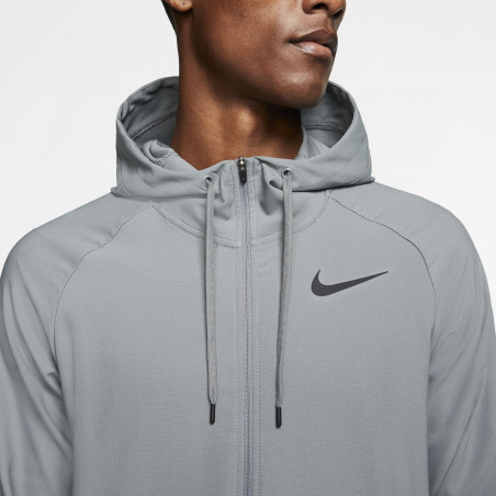 Veste entraînement Nike Pro gris