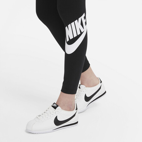 Legging Femme Nike Essential noir blanc