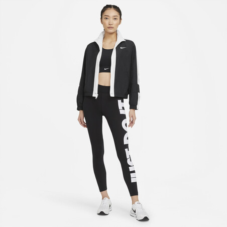 Legging Femme Nike "Just Do It" noir blanc