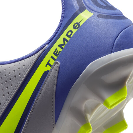 Nike Tiempo Legend 9 Academy FG/MG bleu jaune