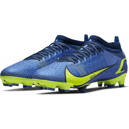 Nike Mercurial Vapor 14 Pro FG bleu jaune