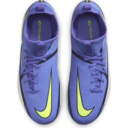 Nike Phantom GT2 junior montante Academy FG/MG bleu jaune