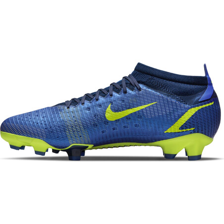 Nike Mercurial Vapor 14 Pro FG bleu jaune