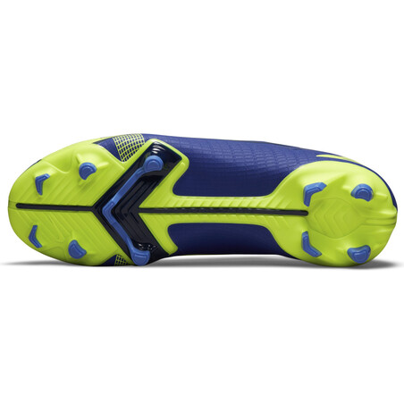 Nike Mercurial Vapor 14 junior Academy FG/MG bleu jaune