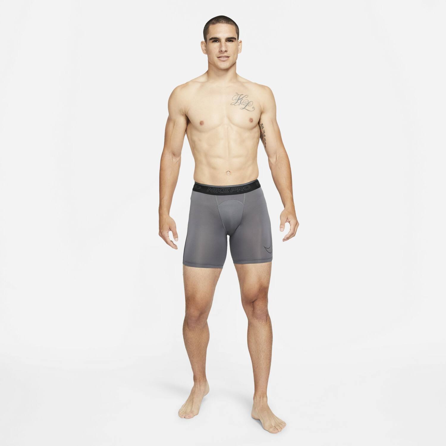 Sous short Nike Pro Dri FIT gris sur Foot