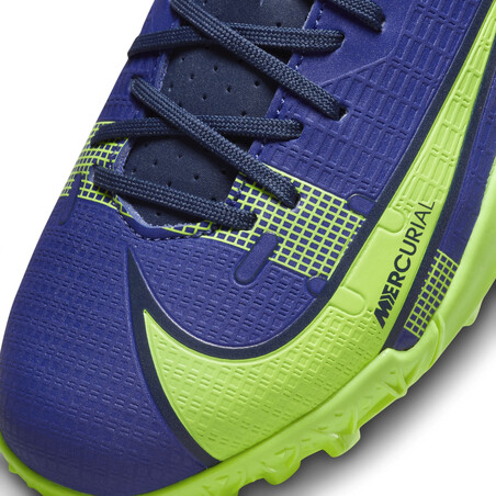 Nike Mercurial Vapor 14 junior Academy Turf bleu jaune