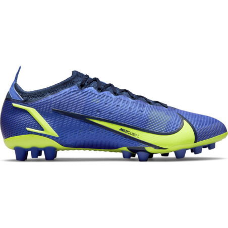 Nike Mercurial Vapor 14 Elite AG bleu jaune