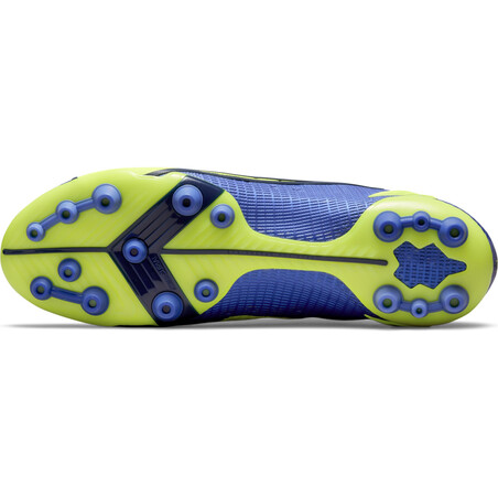 Nike Mercurial Vapor 14 Elite AG bleu jaune