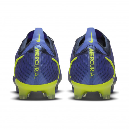 Nike Mercurial Vapor 14 Elite FG bleu jaune