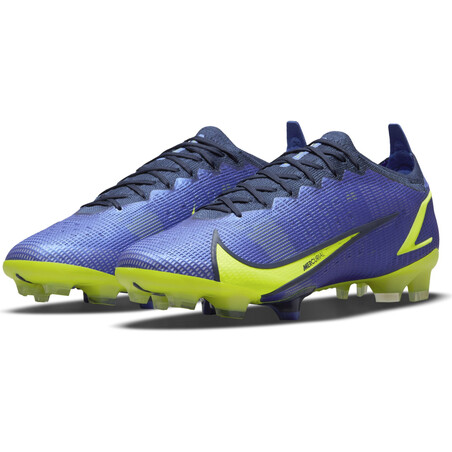 Nike Mercurial Vapor 14 Elite FG bleu jaune