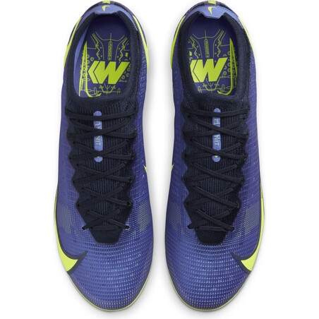 Nike Mercurial Vapor 14 Elite FG bleu jaune