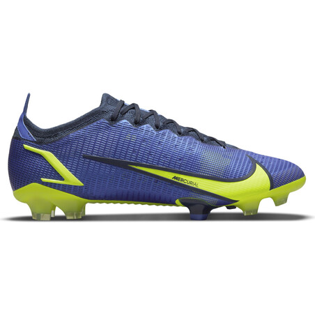 Nike Mercurial Vapor 14 Elite FG bleu jaune