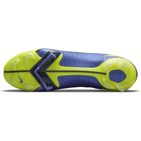 Nike Mercurial Vapor 14 Elite FG bleu jaune
