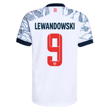 Maillot Lewandowski Bayern Munich third 2021/22