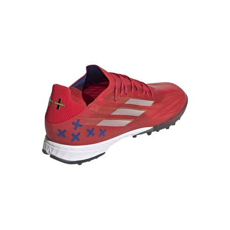 adidas X Speedflow.1 Turf rouge