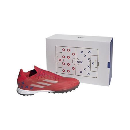 adidas X Speedflow.1 Turf rouge