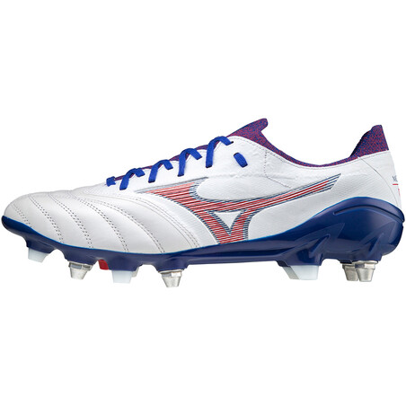 Mizuno Morelia Neo IIIB ElMIX SG blanc bleu