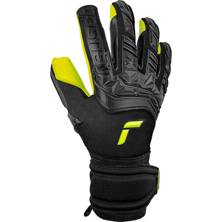 Gants gardien Reusch Attrakt Freegel Gold noir jaune