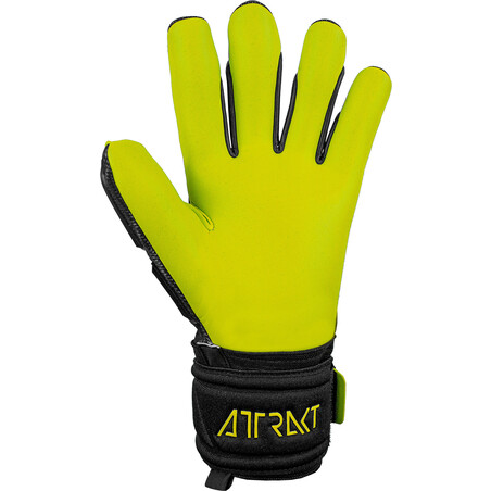 Gants gardien Reusch Attrakt Freegel Gold noir jaune