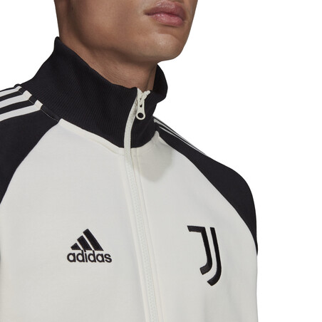 Veste survêtement Juventus ANJK blanc noir 2021/22