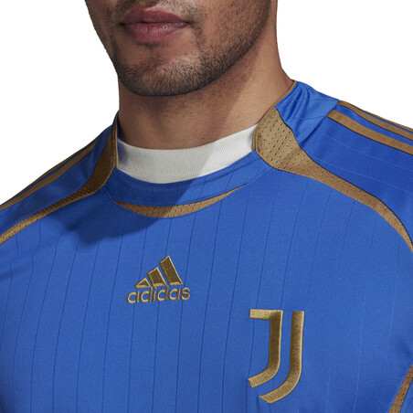 Maillot entraînement Juventus rétro bleu or 2021/22