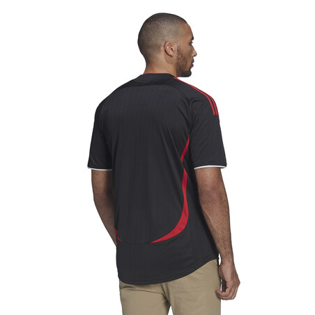 Maillot entraînement Manchester United rétro noir rouge 2021/22