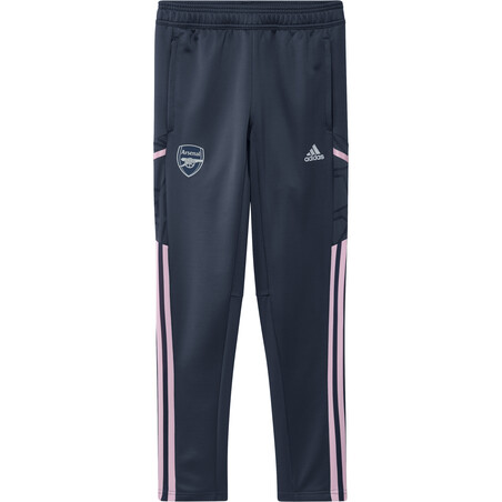 Pantalon surv tement junior Arsenal gris rose 2022 23 sur Foot