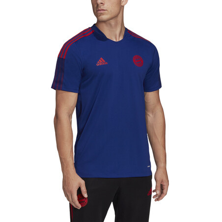 Maillot entraînement Bayern Munich bleu rouge 2021/22