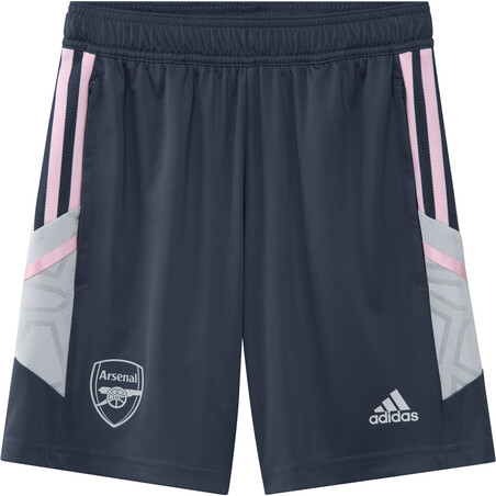 Short entraînement junior Arsenal gris rose 2022/23