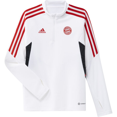 Sweat zippé junior Bayern Munich blanc rouge 2022/23